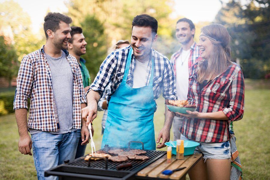 barbecue with friends