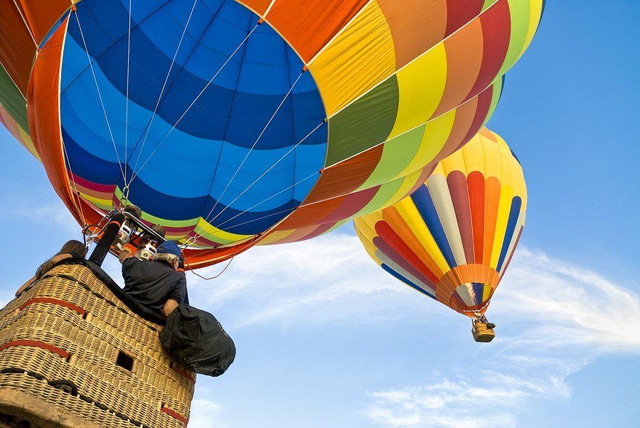 hot air balloon ride