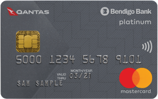 Bendigo Bank Qantas Platinum Mastercard