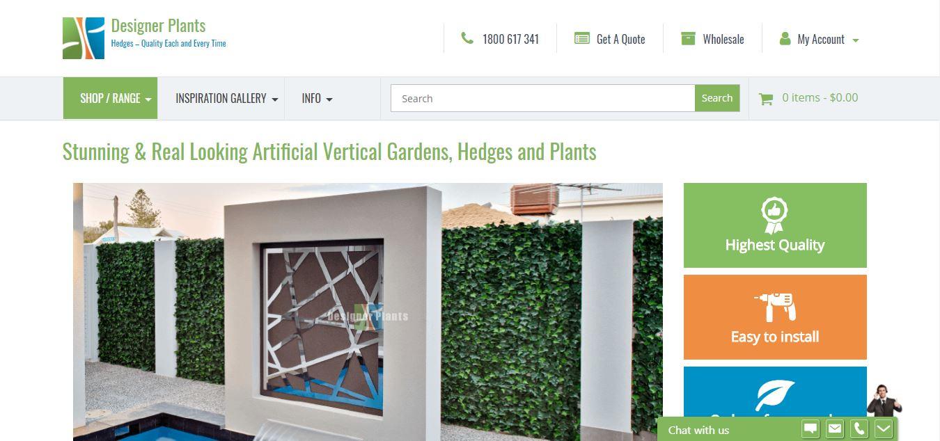 best artifical garden companies Australia