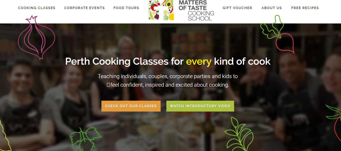 best cooking schools in perth