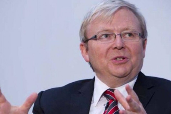 Kevin Rudd sues ABC for false warning allegations Kevin Rudd sues ABC false warning allegations