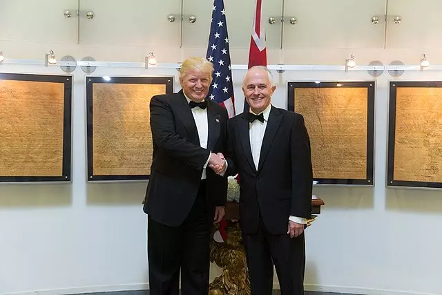 President Donald Trump meeting with Australian Prime Minister Malcolm Turnbull in New York City - May 4th 2017, Photo by Shealah Craighead, via Wikimedia Commons