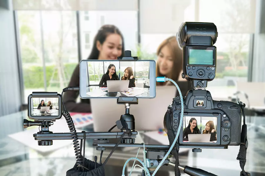 Live streaming in action