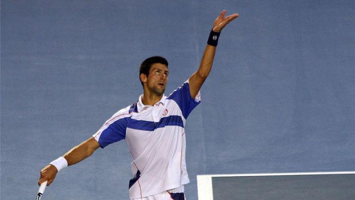 Tennis player Novak Djokovic