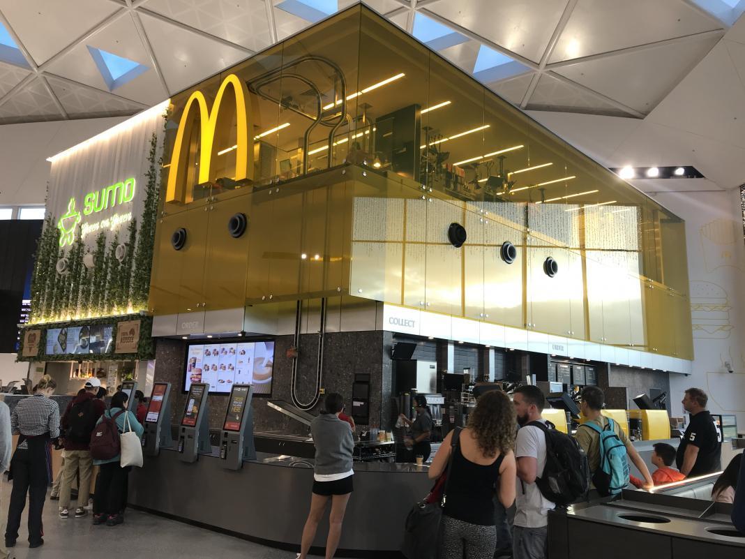 McDonald’s has unveiled its new ‘kitchen in the sky’ design