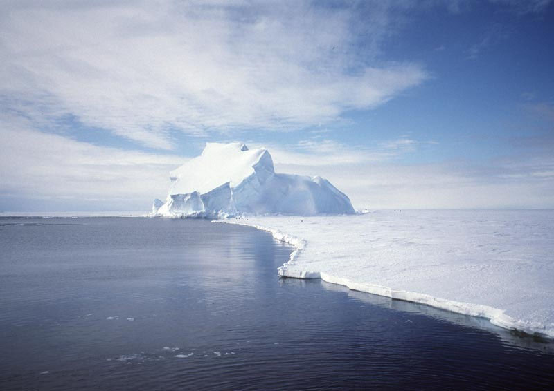 Thanks to global warming, the Antarctic is reaching melting point