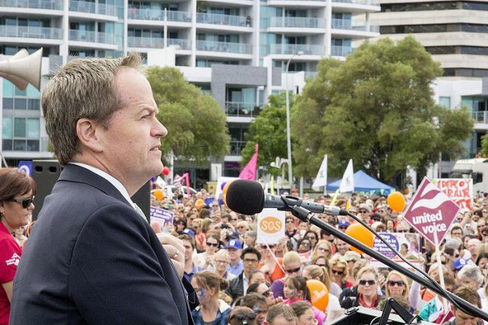 Shorten warns Liberals will privatise ABC if party wins next election