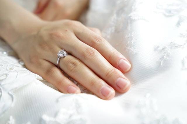 Choosing an engagement ring with a diamond cut and clarity