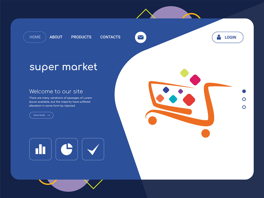 landing page