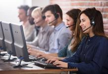 How can call centres manage the customer data