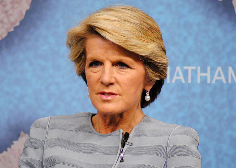 Julie Bishop urges USA not to act too friendly with Russia