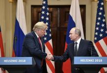 Donald Trump sides with Putin in denial of US election meddling