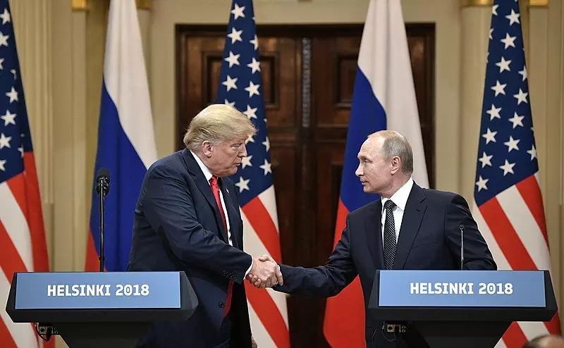 Donald Trump sides with Putin in denial of US election meddling
