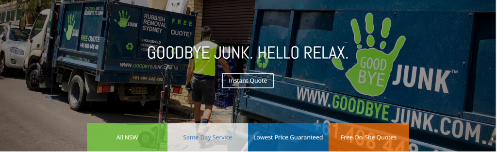 Goodbye Junk