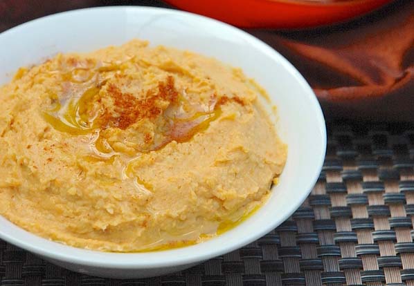 Spicy Sweet Potato Hummus