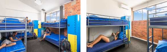 hostel for backpackers in Brisbane