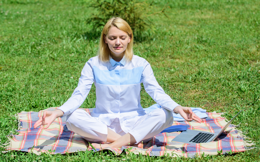 give up smoking with meditation