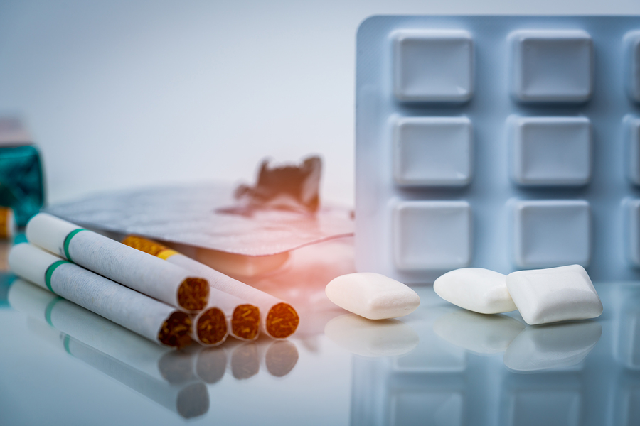 Non-nicotine medications for giving up cigarettes