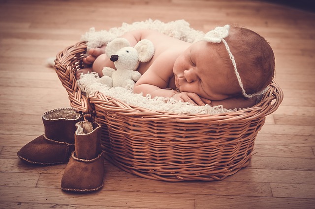 Gift basket for babies