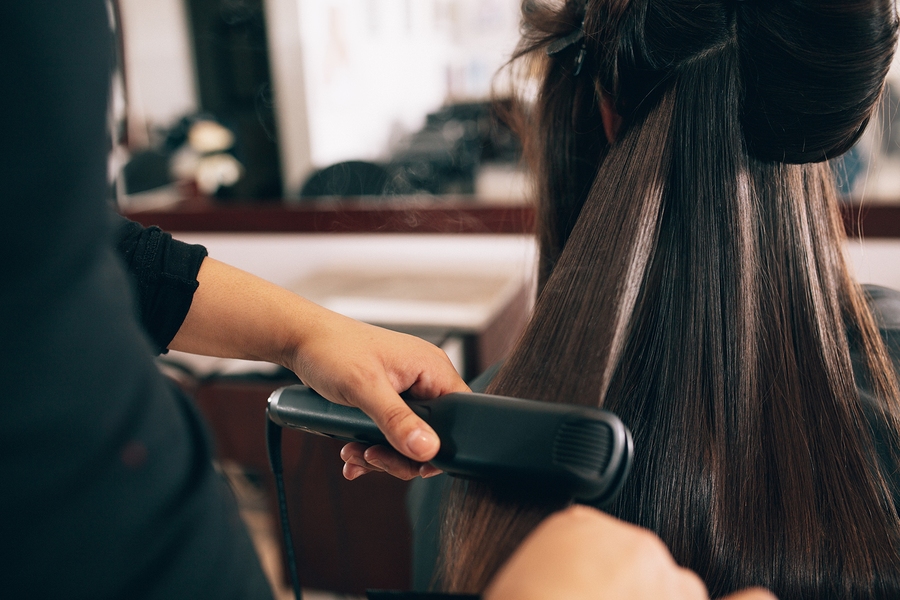 Hair straightening