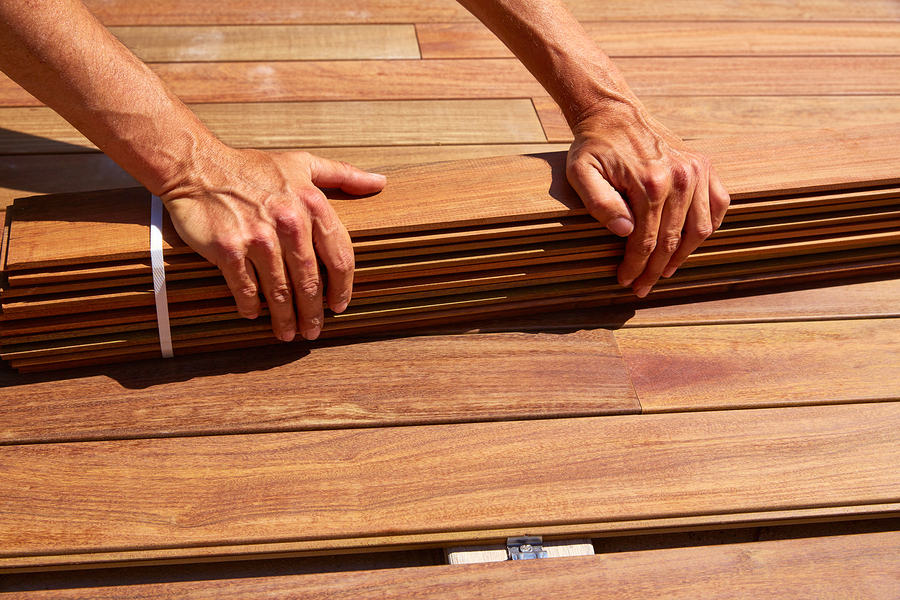 decking deck wood installation