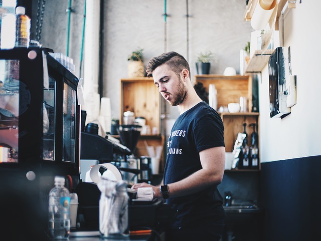 steeling cashier