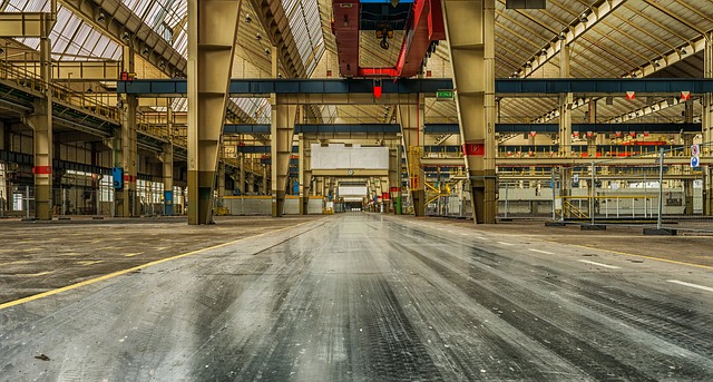 Interior of a factory