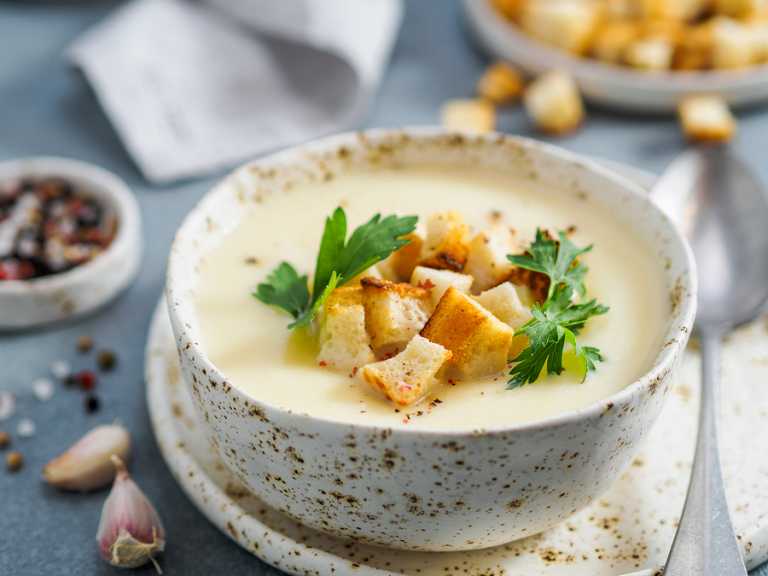 Heartwarming cauliflower soup