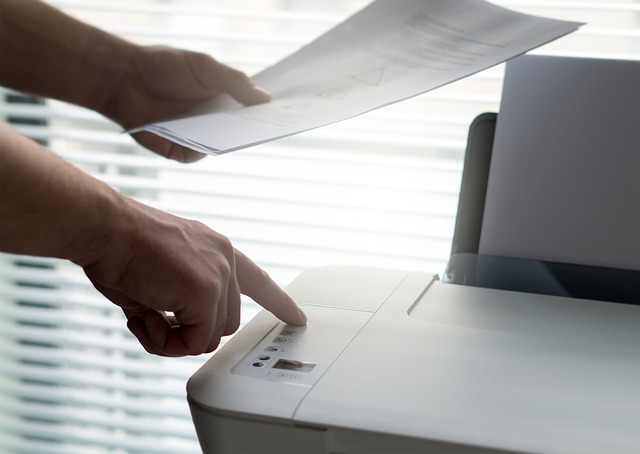 Officeworks - A regular fax machine