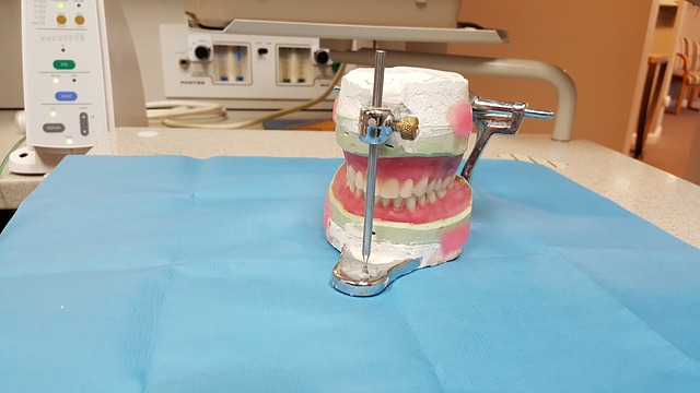 Shot of a complete set of dentures