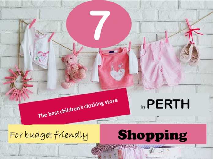 How to shop on a budget - 7 stores for children’s clothing in Perth