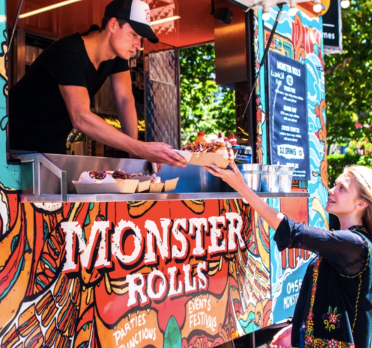 Monster Rolls Food Truck