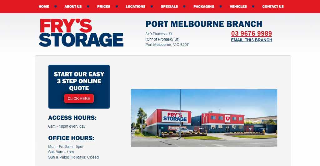 Best Storages in Melbourne