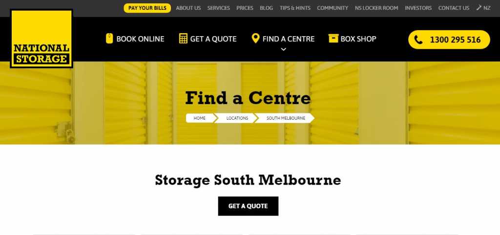 Best Storages in Melbourne