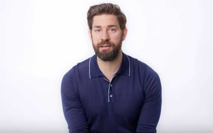 John Krasinski teases Jenna Fischer in a video with her on-screen ex Roy John Krasinski teases Jenna Fischer in a video with her on-screen ex Roy
