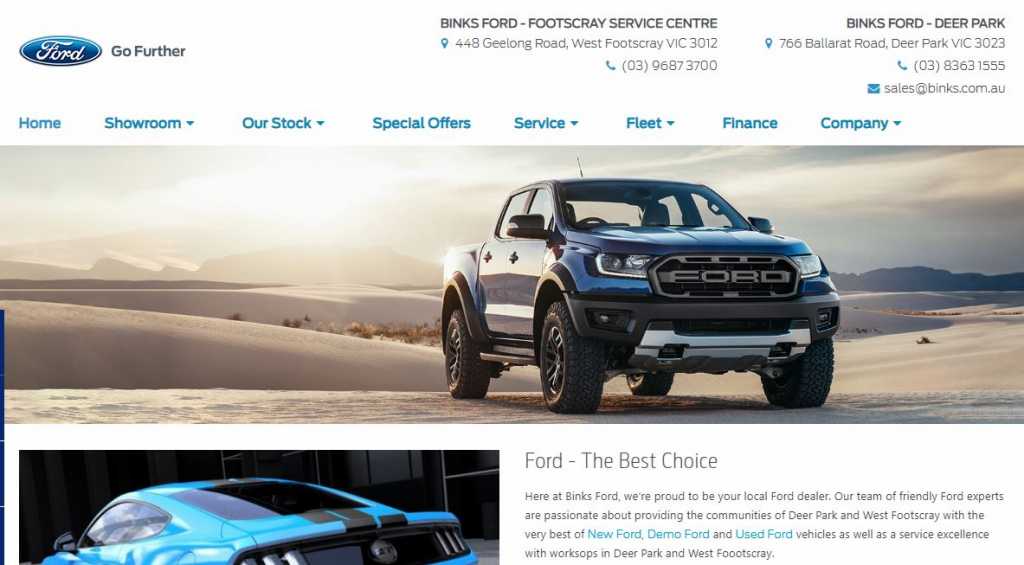 Best Ford Dealers in Melbourne