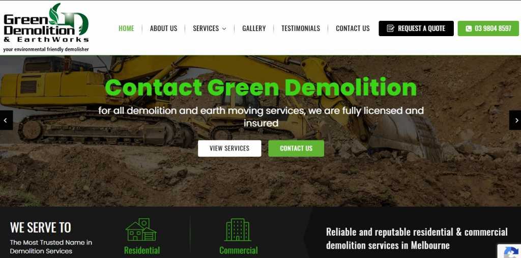 Best Demolition Contractors in Melbourne