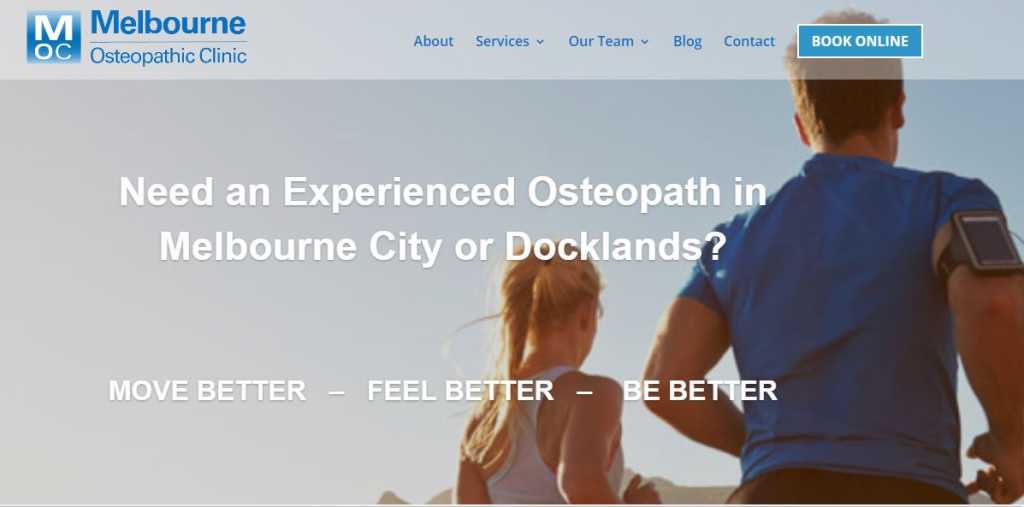 Best Osteopathy Clinics in Melbourne