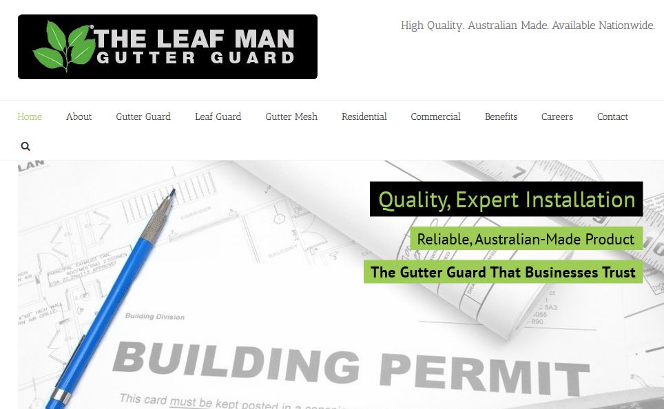 The Leaf Man Gutter Guard