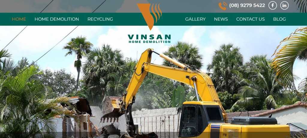 Vinsan Home Demolition