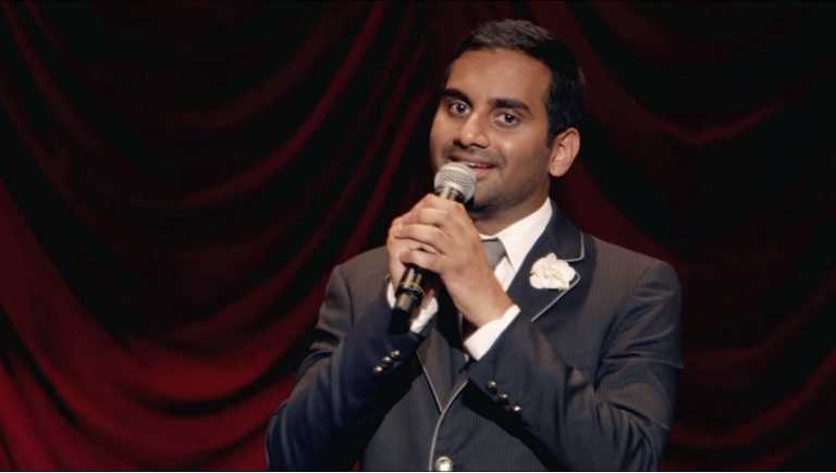 Aziz Ansari returns to the screen for the first time since sexual misconduct allegation