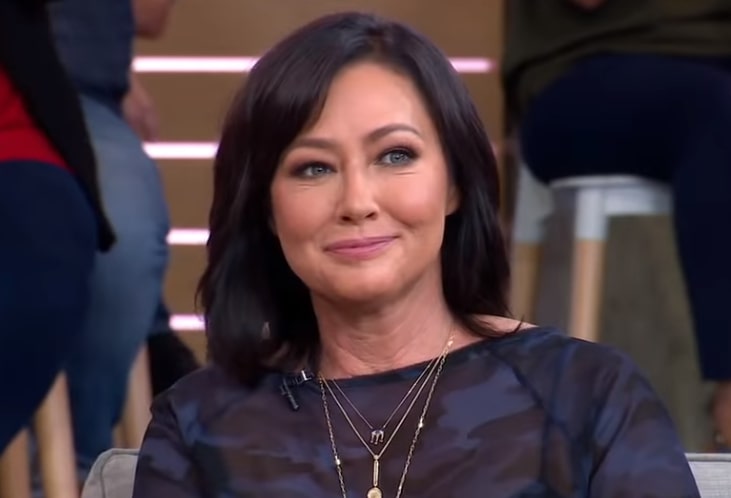Shannen Doherty honors Beverly Hills 90210 co-star Luke Perry