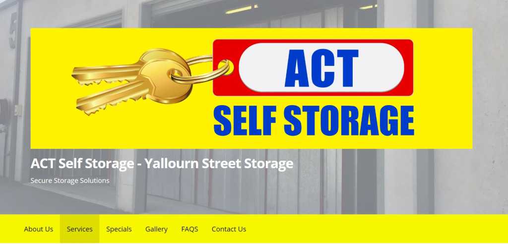 Best Self storage Storage in Canberra