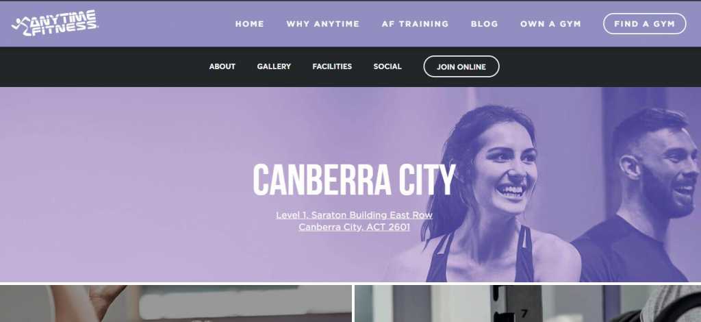 Best Fitness Gyms in Canberra