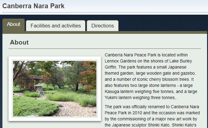Best Parks in Canberra