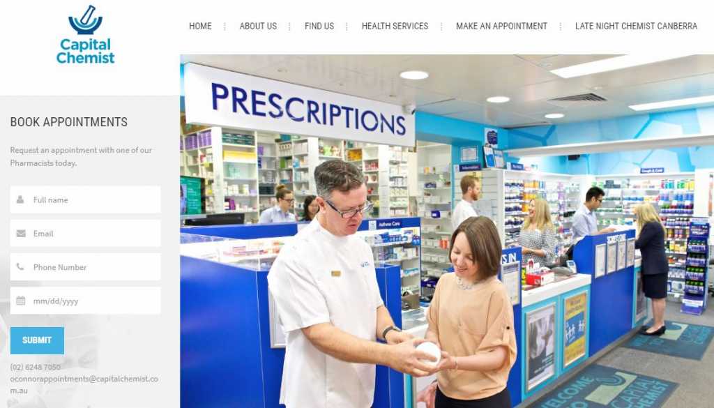 Best Pharmacy Shops in Canberra