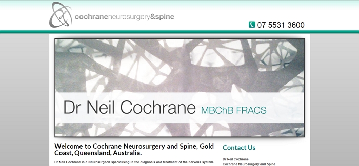 Cochrane Neurosurgery & Spine