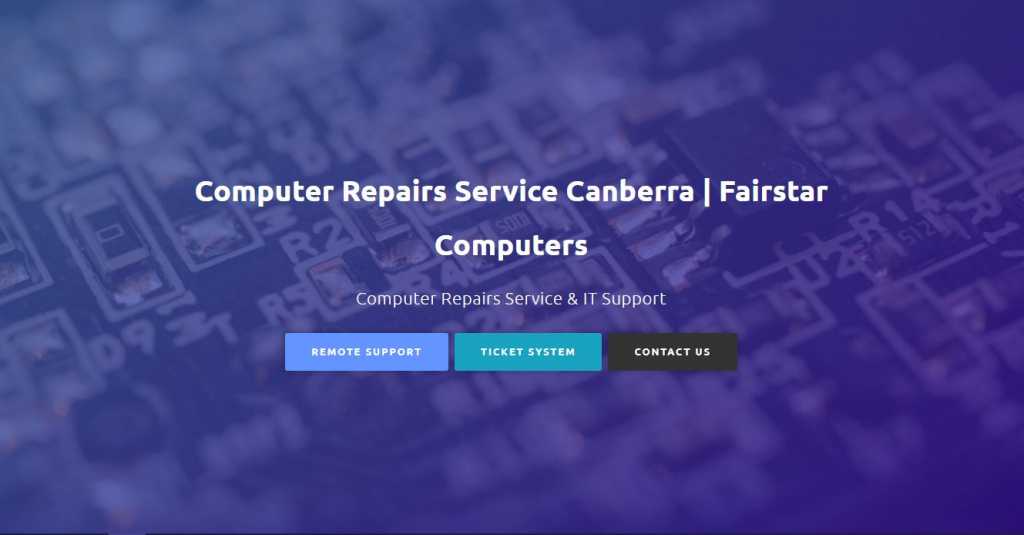 Best Computer Repair Services in Canberra