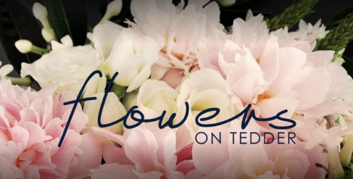 Flowers on Tedder